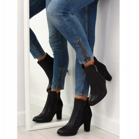 Botas negras de tacón Z191 Black negro 3