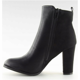 Botas negras de tacón Z191 Black negro 4
