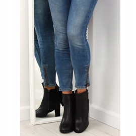 Botas negras de tacón Z191 Black negro 5