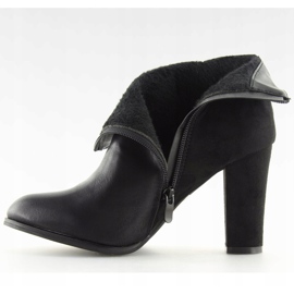 Botas negras de tacón Z191 Black negro 7
