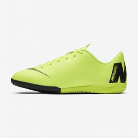 Nike Mercurial VaporX 12 Academy Gs Ic Jr AJ3101 701 verdes zapatillas 1 Nike Mercurial VaporX 12 Academy Gs Ic Jr AJ3101 701 verdes zapatillas 1