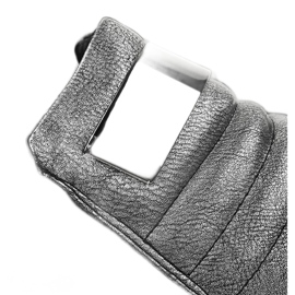 Zapatos grises con cremallera H034 4
