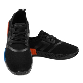 Zapatillas deportivas negras MD01B-2 negro 3