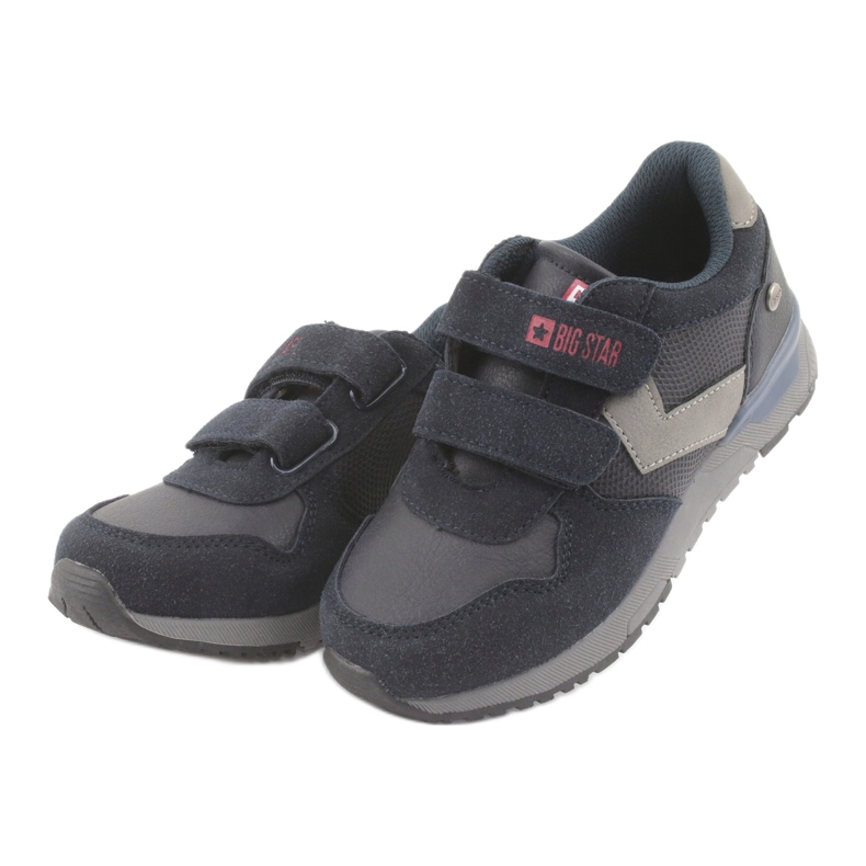Velcro Children's Sports Shoes 374084 Navy Blue Big Star azul 3 Velcro Children's Sports Shoes 374084 Navy Blue Big Star azul 3