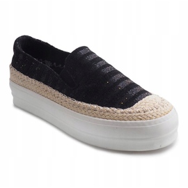 Zapatillas Alpargatas GH001 Negro 1