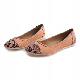 Bailarinas Con Lazo LU16 Rosa rosado 3