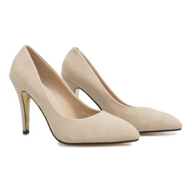 Tacones Florence Classic beige 1