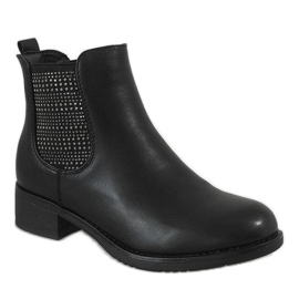 Kayla Shoes Botas negras de tacones altos aislantes 88053 negro 1