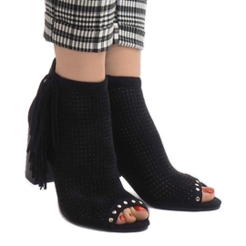 Bota boho calada negra AF-9 negro 2