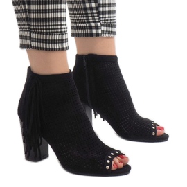 Bota boho calada negra AF-9 negro 1