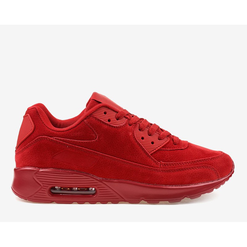Calzado deportivo rojo hombre 55109-2 2 Calzado deportivo rojo hombre 55109-2 2