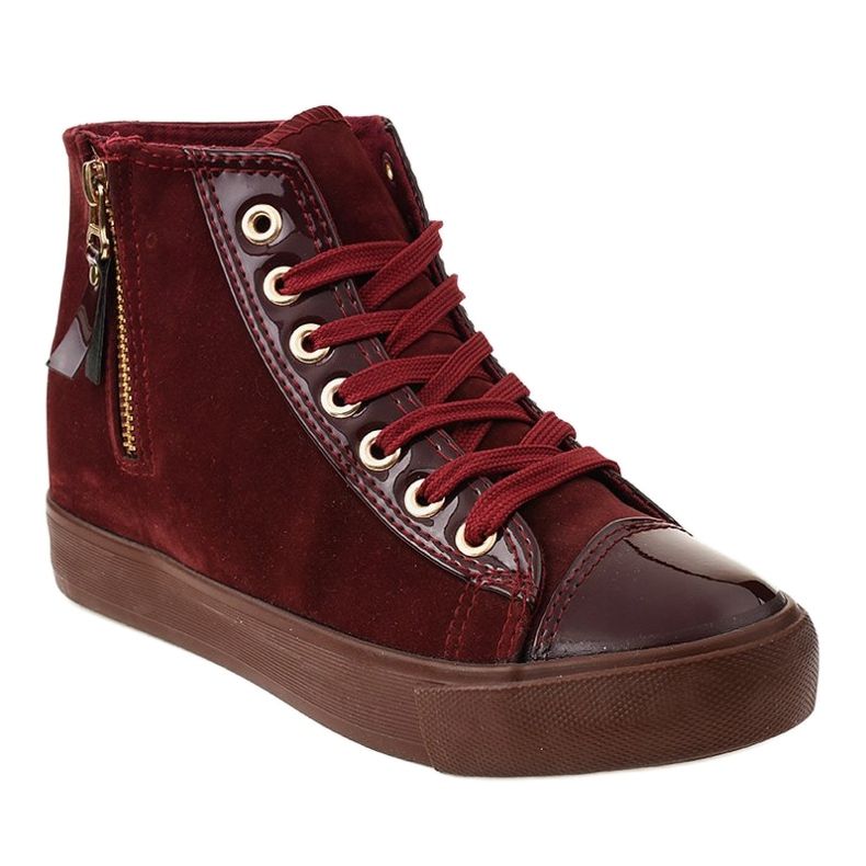Zapatillas altas rojas JX-95 rojo 1 Zapatillas altas rojas JX-95 rojo 1