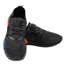 Zapatillas deportivas negras MD01A-6 negro 3