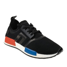 Zapatillas deportivas negras MD01A-1 negro 1