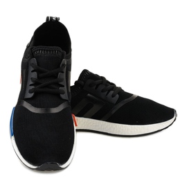 Zapatillas deportivas negras MD01A-1 negro 2