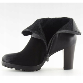 Negro 8287 Tacones negros 3
