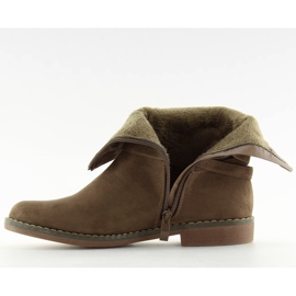 Botas marrones para mujer marrón 4169 Caqui multicolor 3