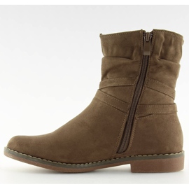 Botas marrones para mujer marrón 4169 Caqui multicolor 6