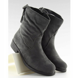 Gris Botas grises de mujer 7378-PA Gris 6