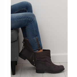 Gris Botas grises de mujer 7378-PA Gris 5