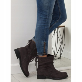 Gris Botas grises de mujer 7378-PA Gris 1