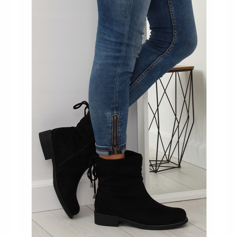 Botas negras de mujer negras 7378-PA Negra negro 1 Botas negras de mujer negras 7378-PA Negra negro 1