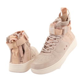 Big Star High Eco-Cuel Sneakers 274658 Polvo Pink rosado 4