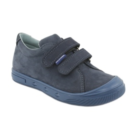 Zapatos niño velcro Mazurek 1267 azul marino 1