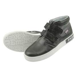 Mazurek Zapatos para niños de cuero negro 5