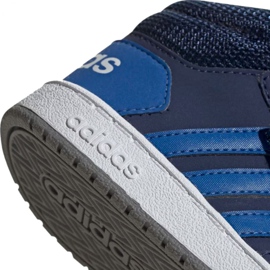 Zapatillas para niños adidas Hoops Mid 2.0 EE6714 azul marino 4