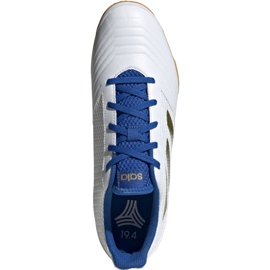 Botas de fútbol adidas Predator Sala 19.4 In M EG2827 gris blanco 1