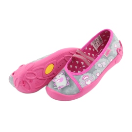 Calzado infantil befado 116X248 rosado gris 6