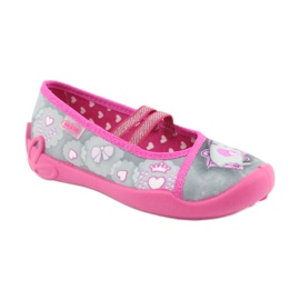 Calzado infantil befado 116X248 rosado gris 2