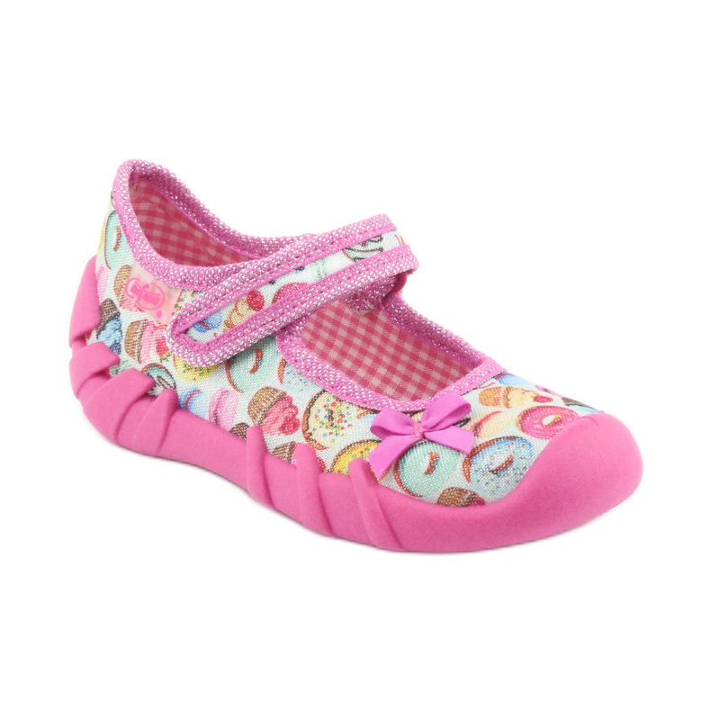 Calzado infantil befado 109P191 rosa multicolor 1