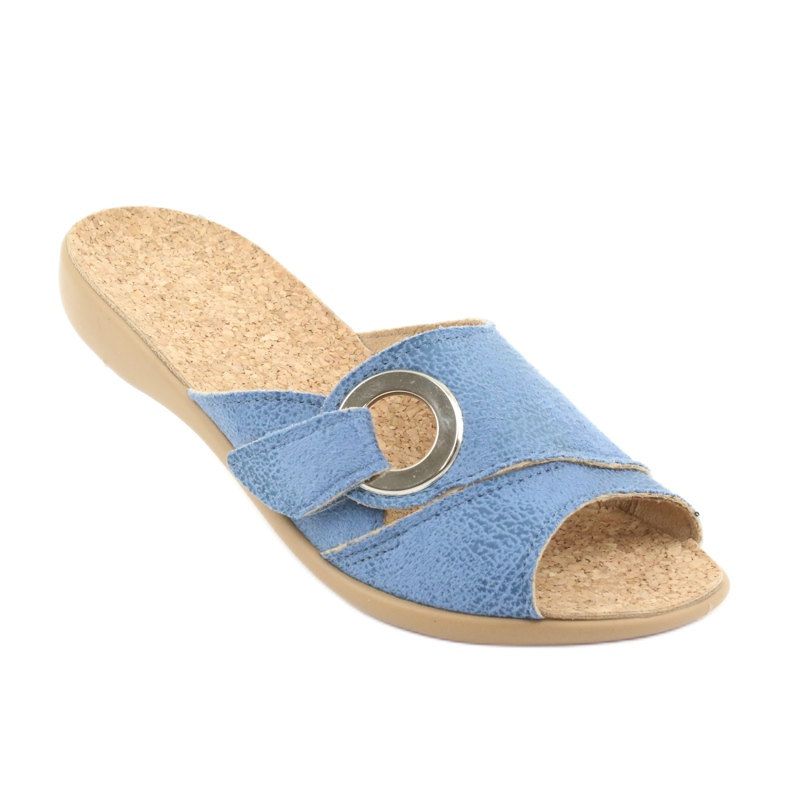 Zapatos de mujer befado pu 265D015 azul 1