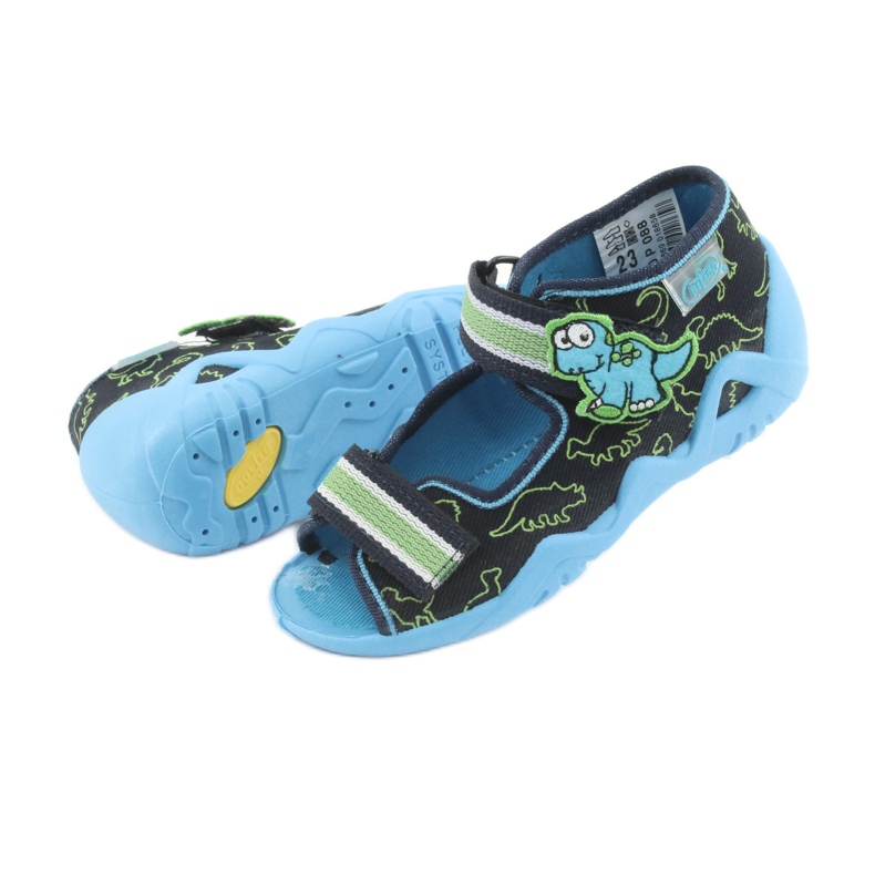 Calzado infantil befado verde 250P088 azul marino azul 5