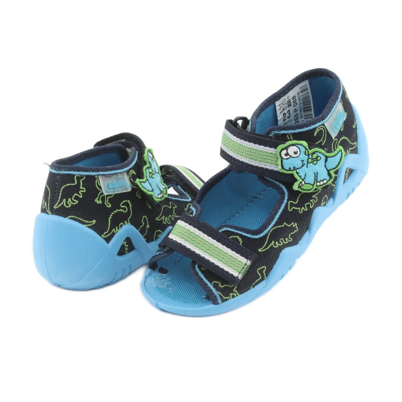Calzado infantil befado verde 250P088 azul marino azul 4