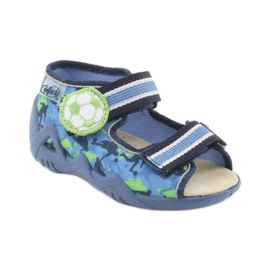 Calzado infantil befado amarillo 350P002 azul marino azul verde 1