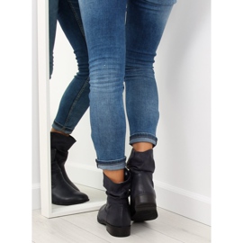 Botas azul marino para mujer 1127-PA DK.BLUE 2