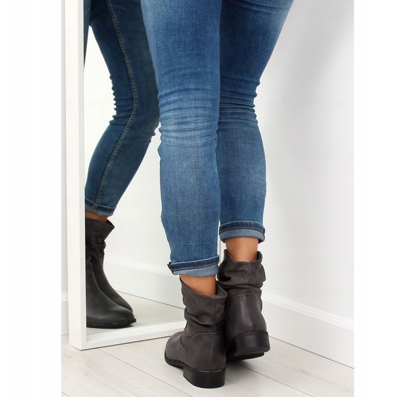 Gris Botas grises de mujer 1127-PA Gris 2 Gris Botas grises de mujer 1127-PA Gris 2