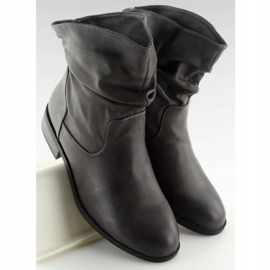 Gris Botas grises de mujer 1127-PA Gris 5