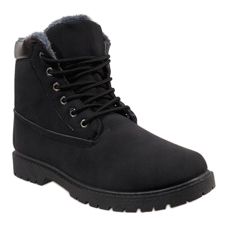 Botas negras aisladas 7M500A negro 1