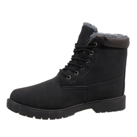 Botas negras aisladas 7M500A negro 2