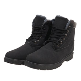 Botas negras aisladas 7M500A negro 3