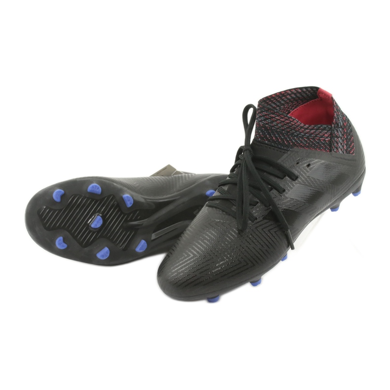 Botas de fútbol adidas Nemeziz 18.3 Fg Jr D98016 negro 4