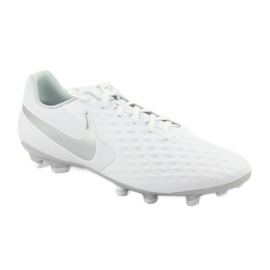 Zapatillas de fútbol Nike Tiempo Legend 8 Academy FG / MG AT5292 100 blanco 1