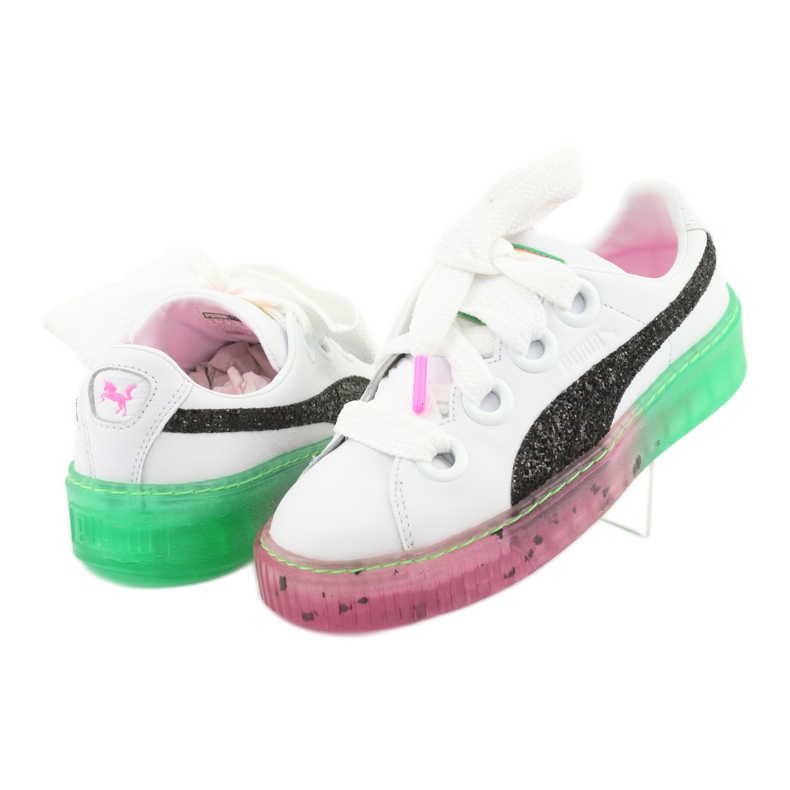 Plataforma Candy Princess Sophia Webster PUMA Blanco PUMA Negro rosa verde 3