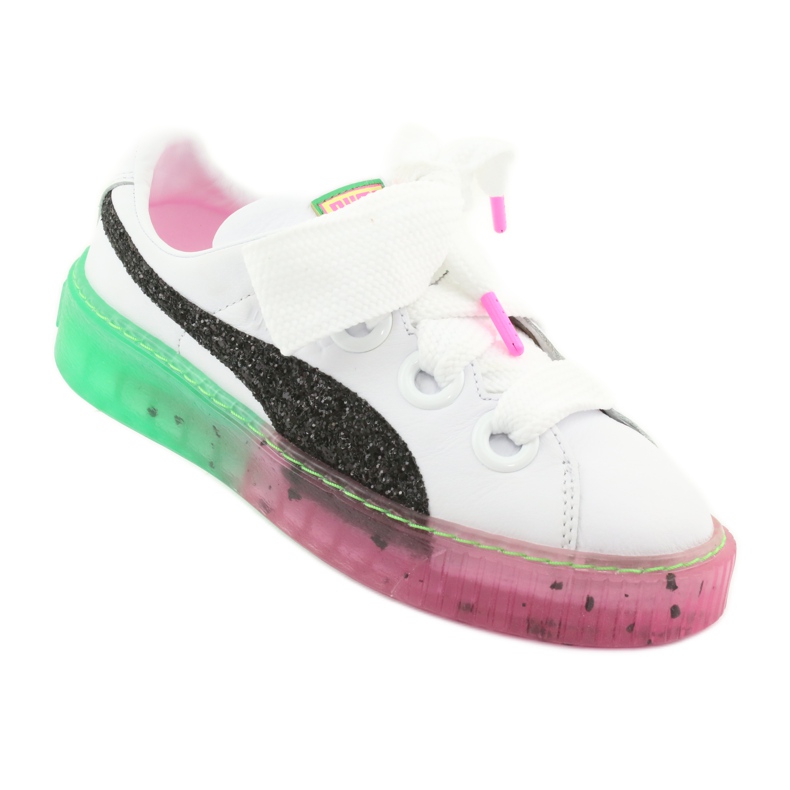 Plataforma Candy Princess Sophia Webster PUMA Blanco PUMA Negro rosado verde 1
