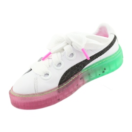 Plataforma Candy Princess Sophia Webster PUMA Blanco PUMA Negro rosado verde 2