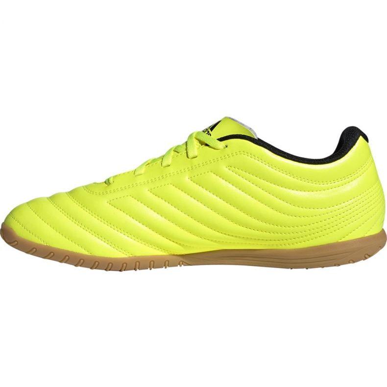 Botas de fútbol adidas Copa 19.4 In M F35487 negro amarillo 2